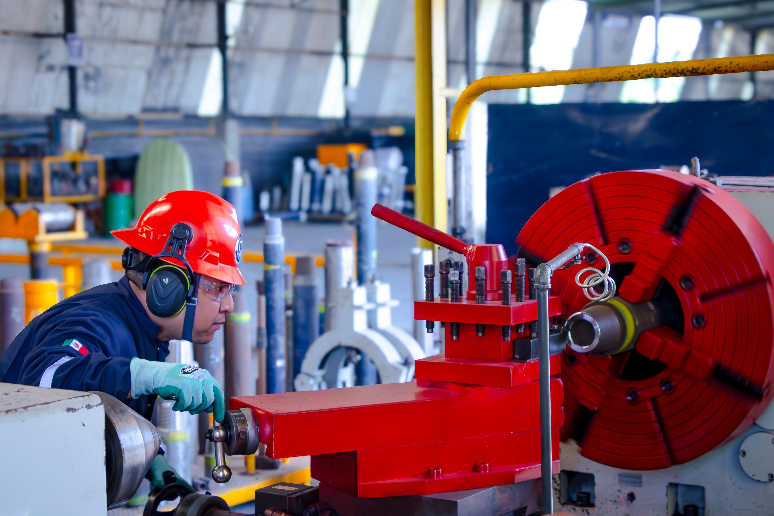 Wellhead equipment on location